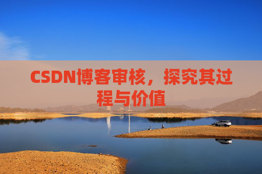 CSDN博客审核,探究其过程与价值